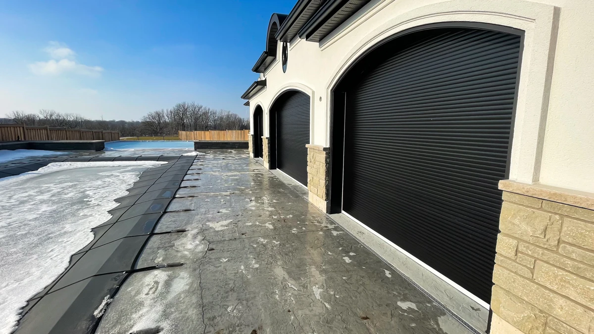 Roll Up Shed Doors Canada Ontario Sunrise Rollups